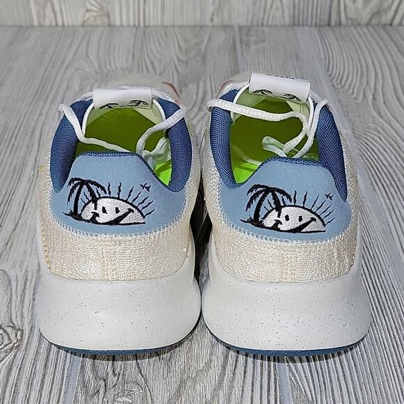 Nike SuperRep Go 3 Flyknit Next Nature Sun Club White Sanded Gold Sneakers NWT - Picture 8 of 15